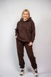 жіночий теплий костюм "флоу", шоколад S